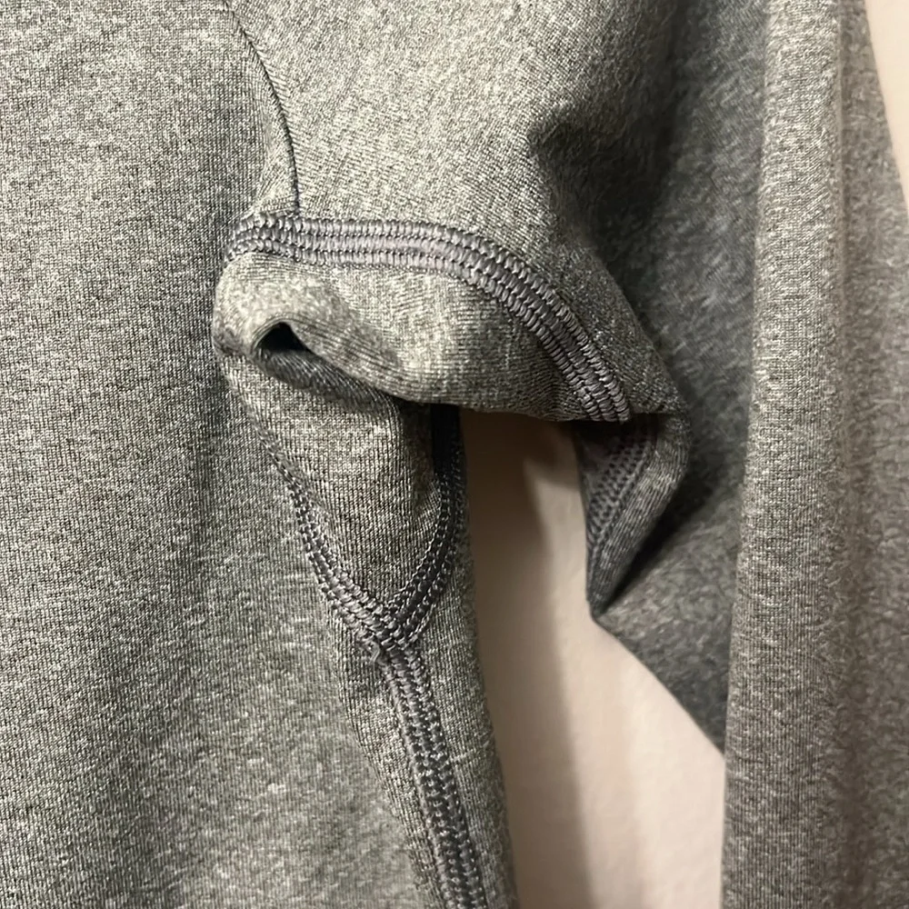 Nike Gray Athletic Turtleneck Sweater